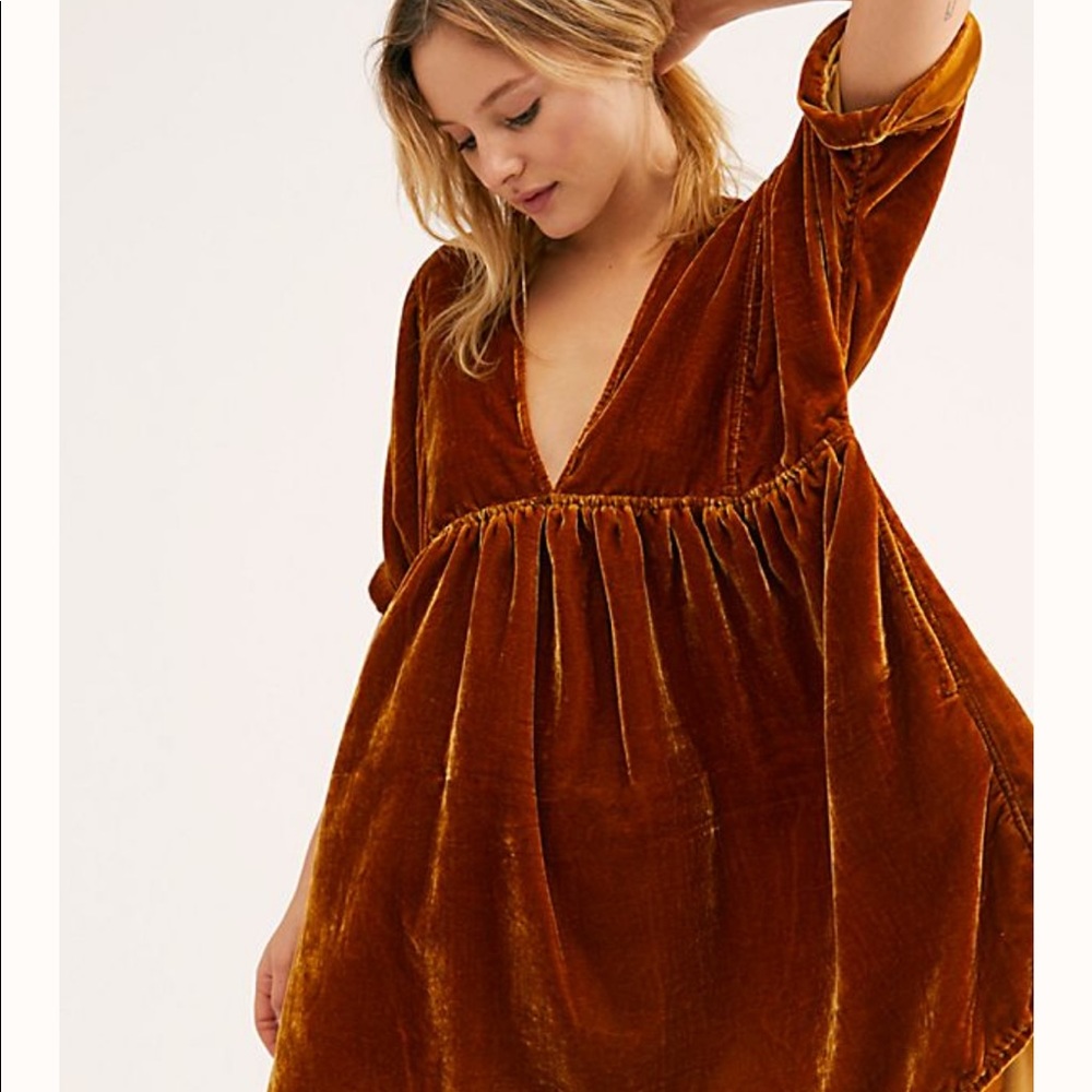 Free People Ivy Velvet mini